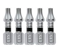 Makita E-00614 Impact XPS T15 Torx 1" Insert Bit, 5/pk