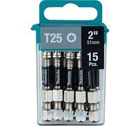 Makita E-01074 Impact XPS T25 Torx 2" Power Bit, 15/pk