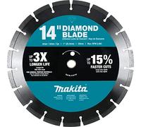 Makita E-01719 14" Diamond Blade, Segmented, General Purpose