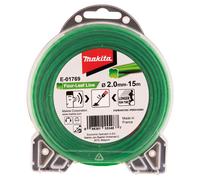 Makita E-01769 Green Wire Cloverleaf Brush Cutter String Trimmer 2.0mm15m