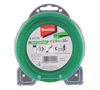 Makita E-01775 Green Wire Cloverleaf Brush Cutter String Trimmer 2.0mm30m