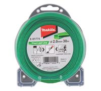 Makita E-01775 Green Wire Cloverleaf Brush Cutter String Trimmer 2.0mm30m