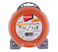 Makita E-01797 Orange Cloverleaf Wire Brushcutter String Trimmer 2.4mm15m