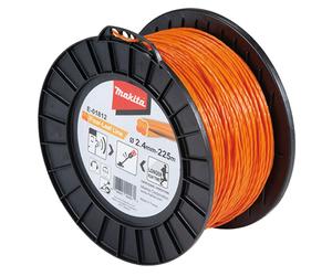 Makita E-01812 Orange Cloverleaf Wire Brush Cutter String Trimmer 2.4mm225m