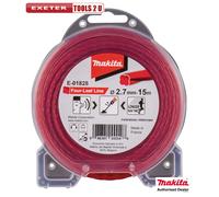 Makita E-01828 Brush Cutter Grass Trimmer Nylon Line 15m Low Noise 2.7mm DUR181Z