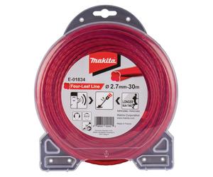 Makita E-01834 Red Cloverleaf Wire Brush Cutter String Trimmer 2.7mm30m