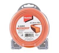 Makita E-02808 Strimmer Line Square 2.4 mm x 15 m