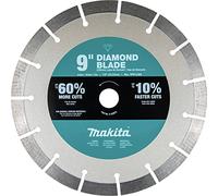 Makita E-02973 9" Ultra-Premium Plus Diamond Blade, Segmented, General Purpose