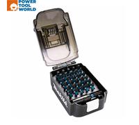 Makita E-03084 Impact Black Screw Bit Set In Battery Case x31 Pcs
