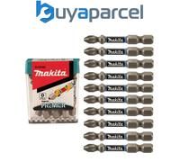 Makita E-03383 50mm POZI PZ2 Impact Premier Torsion Pozi Screwdriver Bits x 10