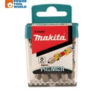 Makita E-03383 Impact Premier Double Ended PZ2 Bits 50mm x 1/4" Pack x10 Pcs