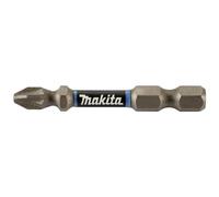 Makita E-03383 Impact Premier Double Ended PZ2 Bits 50mm x 1/4" Pack x10 Pcs