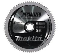 Makita SPECIALIZED Efficut Circular Saw Blade for Aluminium Cutting 260mm 81T 30mm