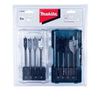 Makita E-08698 Flat Bit Set 12 - 32mm (8 Piece)