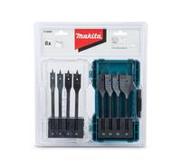Makita E-08698 Flat Bit Set 12 - 32mm (8 Piece)