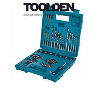 Makita Drill And Screwbit Set High Speed Steel - 60 Piece