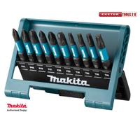 Makita 10 Piece Impact Black Screwdriver Bit Set