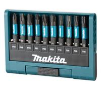 Makita 10 Piece Impact Black Screwdriver Bit Set