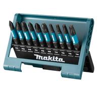 Makita 10 Piece Impact Black Screwdriver Bit Set