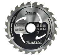 Makita SPECIALIZED Efficut Circular Saw Blade for Composite Decking 185mm 24T 30mm