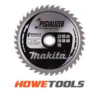 Makita SPECIALIZED Efficut Circular Saw Blade for Composite Decking 165mm 40T 20mm