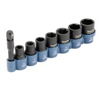 Makita 8 Piece 1/4" Square Drive Impact Socket Set 1/4"