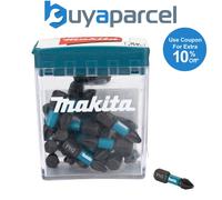 Makita E-12360 25 Piece 25mm Black Screwdriver Impact Rated Bit Set Philips PH2