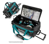Makita E-12712 53.5L Ultimate Heavyweight Trolley Tool Bag Wheels Shoulder Strap