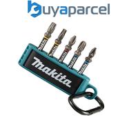 Makita E-13568 5 Piece 50mm Impact Premier Screw Bit Set Impact Driver + Keyring