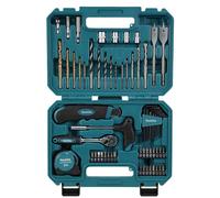 Makita E-15095 1/4" Hex Shank Drill Bit and Hand Tool Set (60 Pieces)