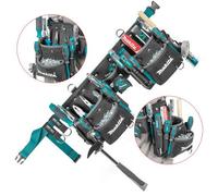 Makita E-15229 3 Pouch Super Heavyweight Duty Tool Belt Set + Strap Loop System