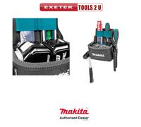 Makita E-15257 Square Riveted Screw Nails Pouch Hammer 2 X Battery Holder Bl1850