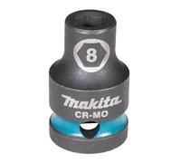 Makita E-16047 Impact Socket 1/2 Inch SW8 Short Impact Black