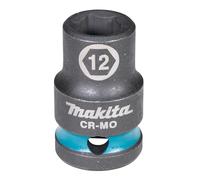 Makita E-16081 Impact Socket 1/2 Inch SW12 Short Impact Black