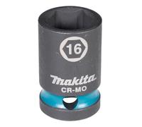 Makita E-16128 Impact Socket 1/2 Inch SW16 Short Impact Black