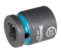 Makita E-16184 Impact Socket 1/2 Inch SW22 Short Impact Black