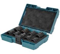 Makita E-16564 1/2" Square Drive Black Impact Socket Set 9 Piece