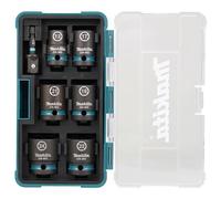 Makita E-16592 1/2" Square Drive Black Impact Socket Set 7 Piece