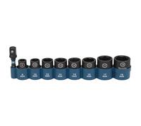 Makita E-16639 9 Piece Impact Black Socket Set