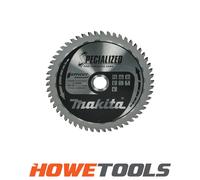 Makita EFFICUT E-16760 Aluminium Circular Saw Blade Diameter 165 x 1.5 x 20 mm, 54 Teeth, -3° Tooth Angle, for Very Clean and Fast Cuts in Aluminium, for Cordless Hand Circular and Mitre Saws