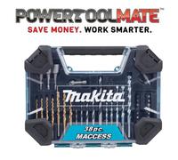 Makita E-22573 MACCESS Drill/Screw Bit Set - 38 Piece