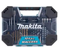 Makita E-22604 MACCESS 104 Piece Drill Bit Set