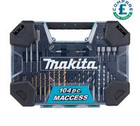 Makita E-22604 MACCESS 104 Piece Drill Bit Set