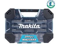Makita E-22610 MACCESS Drill & Screw Bit Set 200 Piece