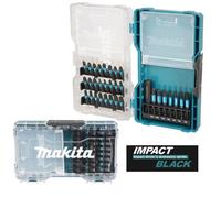 Makita E-22919 32 Pc Black Impact Screw Bit Set In Plastic Case
