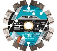 Makita E-23260 4-1/2" Thin Kerf Diamond Blade, Segmented, General Purpose