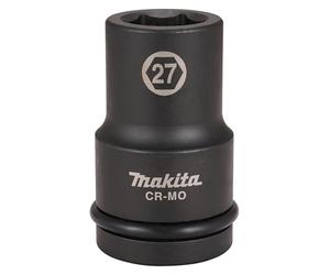 Makita E-24686 Impact Deep Socket 1 Inch Square Drive, 27 mm