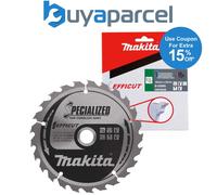 Makita Efficut Cordless Circular Saw Blade B-62985 165mm x 20mm 25 Teeth DHS680Z