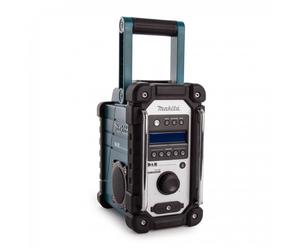 Makita Electric Job Site Radio Blue Mains Or Battery Body Only DMR109 DAB/FM