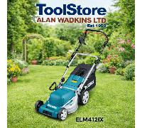 Makita ELM4121 lawn mower AC Black, Blue